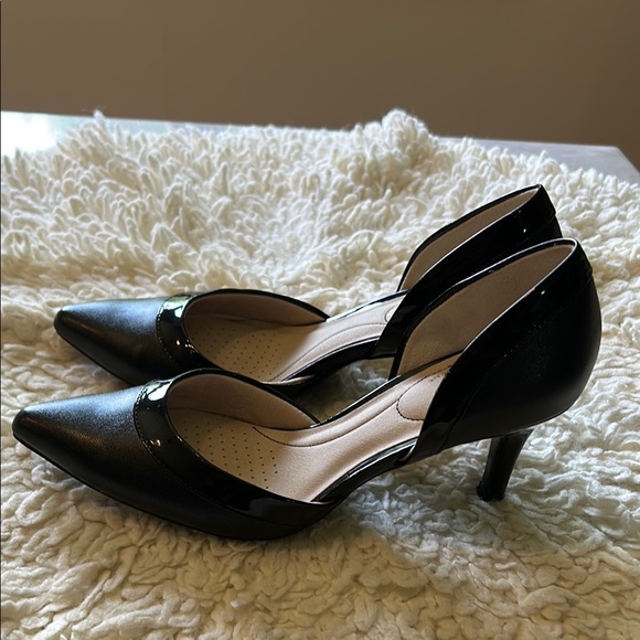 Life Stride Black Heels Elegant Medium Height - Picture 8 of 16